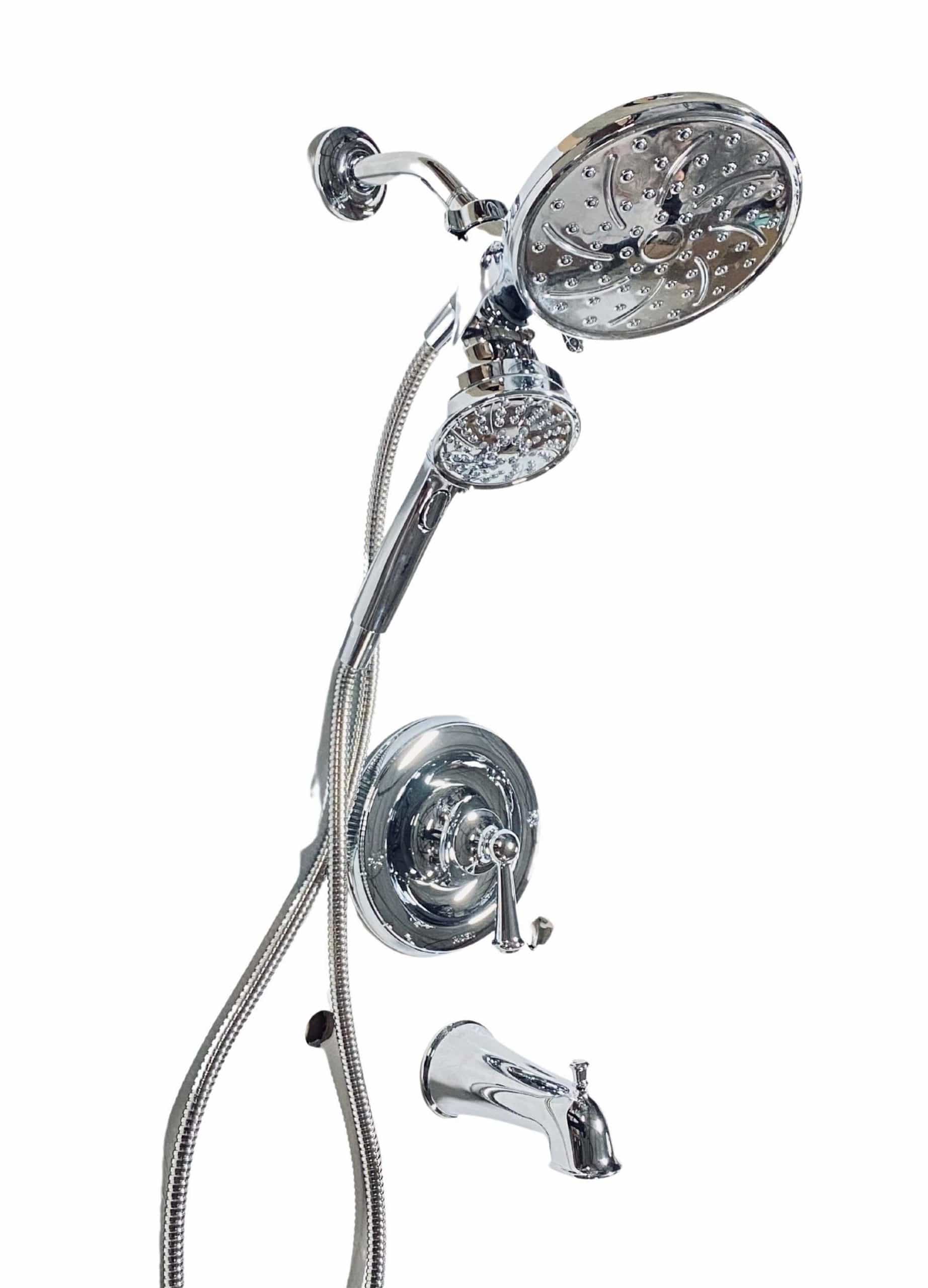 Moen 82611 Brecklyn Single Handle 6 Spray Tub And Shower Faucet With