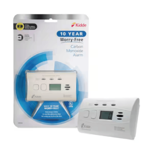 Kidde 21029715 10 Year Worry-Free Sealed-In Lithium Battery Carbon Monoxide Detector with Digital Display