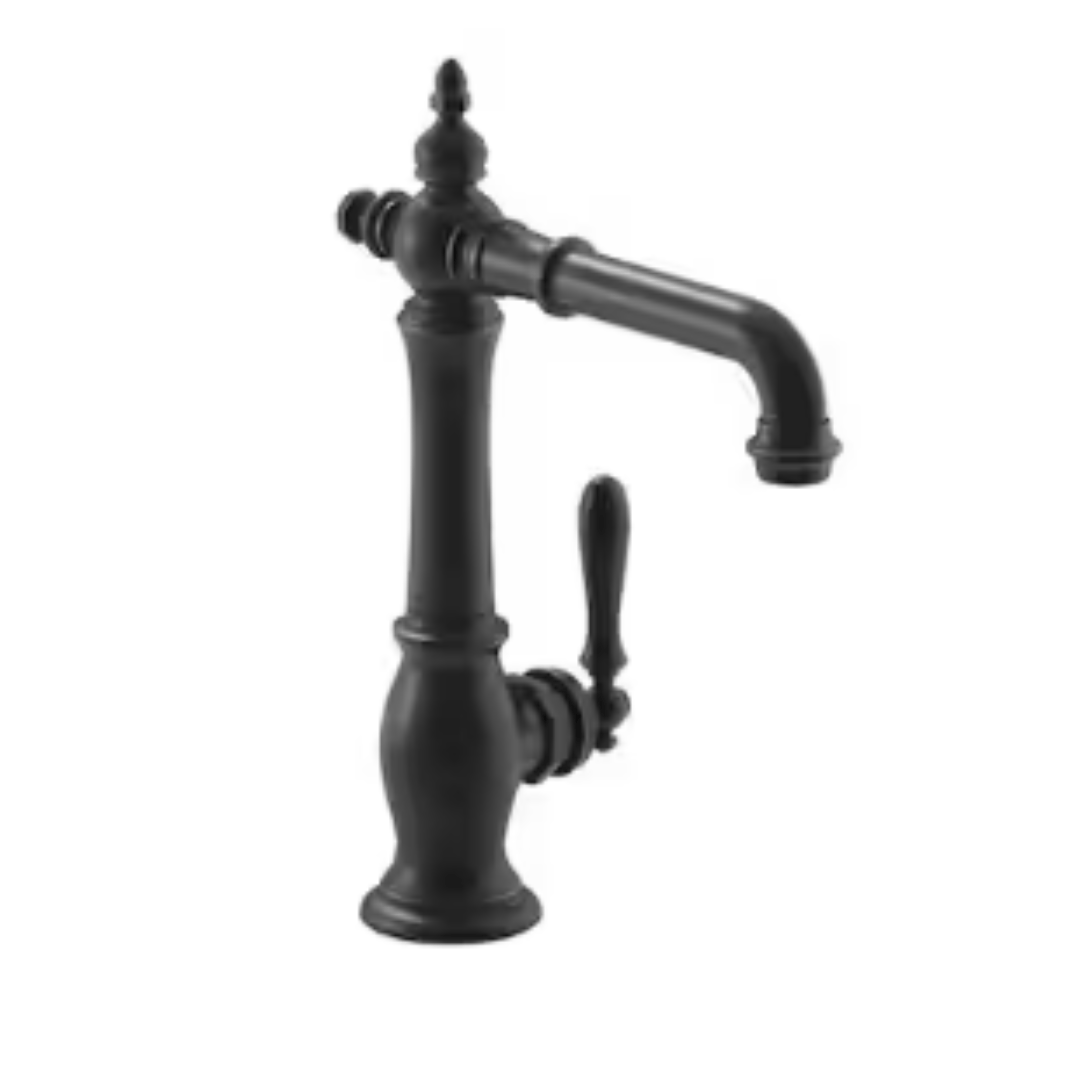 KOHLER K-99267-2BZ Artifacts Single-Handle Bar Faucet with Victorian ...