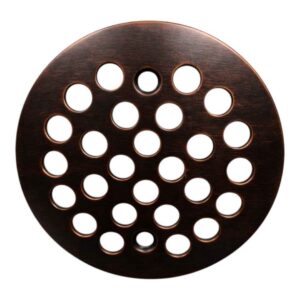 101664ORB 4-1/4 in. Tub and Shower Drain Cover for 2-5/8 in. Opening in Oil-Rubbed Bronze